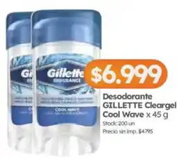 Cordiez Gillette desodorante oferta