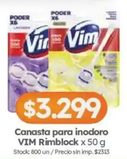 Cordiez Vim canasta para inodoro oferta