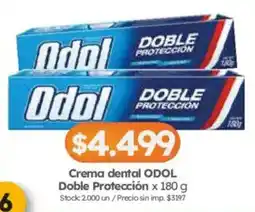 Cordiez Odol crema dental doble protección oferta