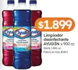 Cordiez Ayudín limpiador desinfectante oferta