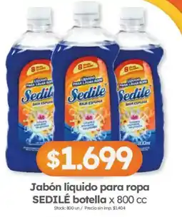 Cordiez Sedilé jabón líquido para ropa oferta
