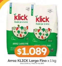 Cordiez Klick arroz largo fino oferta