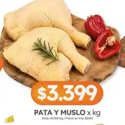 Cordiez Pata y muslo oferta