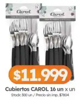 Cordiez Carol cubiertos oferta