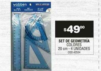 Atomo Conviene Set De Geometría oferta