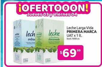 Cordiez Leche Larga Vida Primera Marca Uat oferta