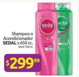 Cordiez Shampoo O Acondicionador Sedal oferta