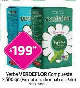 Cordiez Yerba Verdeflor Compuesta oferta