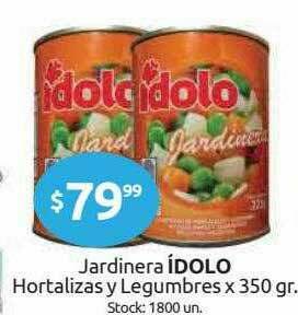 Cordiez Jardinera Idolo Hortalizas Y Legumbres oferta