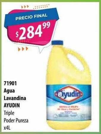Micropack Agua Lavandina Ayudin oferta