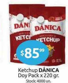 Cordiez Ketchup Danica Doy Pack oferta