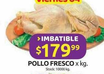 Cordiez Pollo Fresco oferta