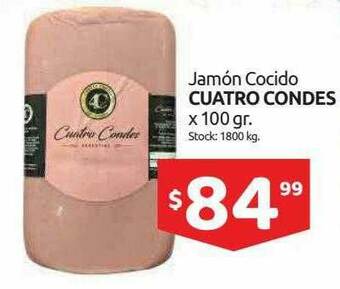 Cordiez Jamón Cocido Cuatro Condes oferta