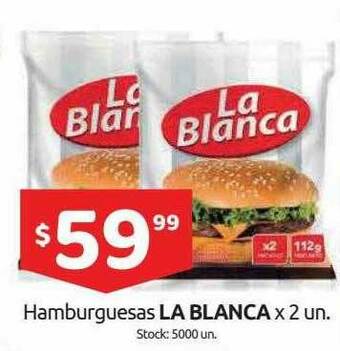 Cordiez Hambúrguesas La Blanca oferta