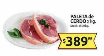 Cordiez Paleta De Cerdo oferta