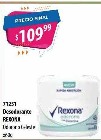 Micropack Desodorante Rexona oferta