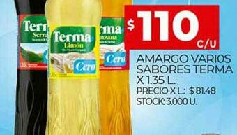Supermercados DIA Amargo Varios Sabores Terma oferta