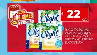 Supermercados DIA Jugo En Polvo Varios Sabores Clight oferta