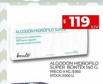Supermercados DIA Algodón Hidrófilo Super oferta
