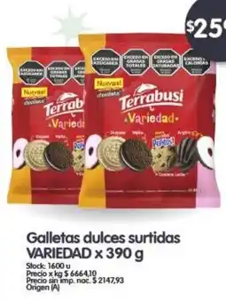 Supermercados Buenos Días VARIEDAD Galletas dulces surtidas oferta