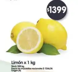Supermercados Buenos Días Limón oferta