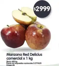 Supermercados Buenos Días Manzana Red Delicius comercial oferta