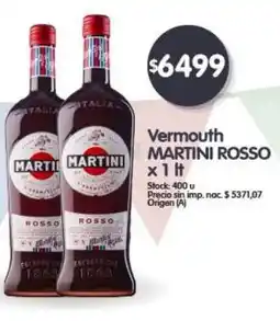 Supermercados Buenos Días MARTINI ROSSO Vermouth oferta