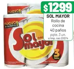 Almacor Sol mayor rollo de cocina oferta