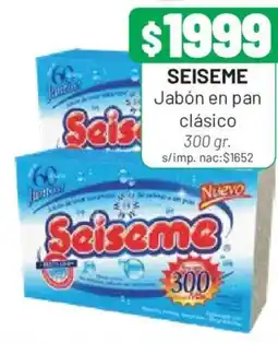 Almacor Seiseme jabón en pan clásico oferta