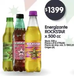 Supermercados Buenos Días ROCKSTAR Energizante x 500 cc oferta