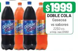 Almacor Doble Cola Gaseosa vs sabores oferta