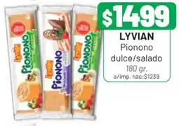 Almacor Lyvian pionono dulce/salado oferta