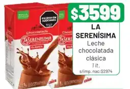 Almacor La serenisima leche chocolatada clasica oferta