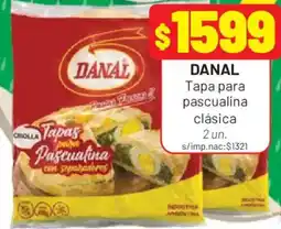 Almacor Danal tapa para pascualina clásica oferta