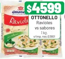 Almacor Ottanello ravioles vs sabores oferta