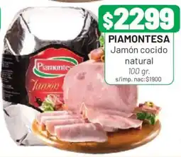 Almacor Piamontesa jamón cocido natural oferta