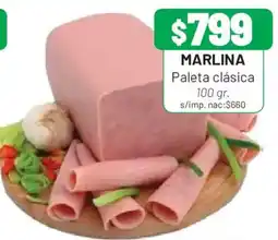 Almacor Marlina paleta clásica oferta