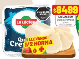 Almacor La lácteo queso cremoso oferta