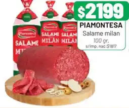 Almacor Piamontesa salame milan oferta