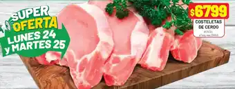 Costeletas de cerdo