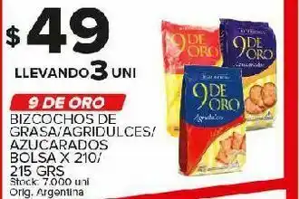 Carrefour Galletas 9 de oro oferta