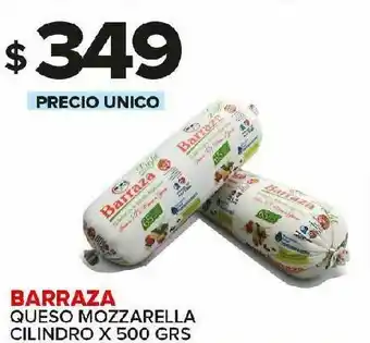 Carrefour Queso mozzarella cilindro barraza 500g oferta