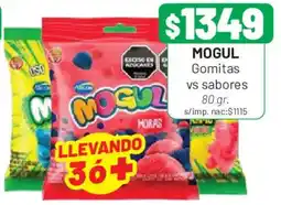 Almacor Mogul gomitas vs sabores oferta