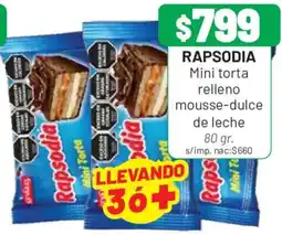 Almacor Rapsodia mini torta oferta