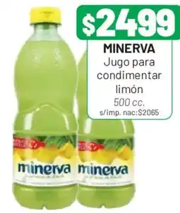 Almacor Minerva jugo para condimentar limón oferta