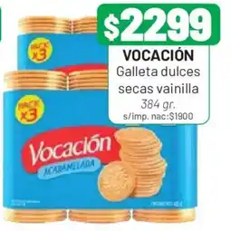 Almacor Vocación galleta dulces secas vainilla oferta