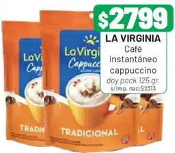Almacor La virginia café instantáneo cappuccino oferta