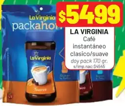Almacor La virginia café instantáneo clasico/suave oferta