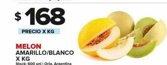 Carrefour Melón amarillo/blanco kg oferta
