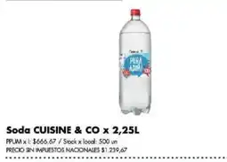 Disco Soda Cuisine & Co oferta
